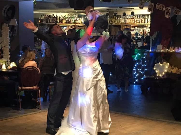 RT’s Disco entertaining guests at a wedding